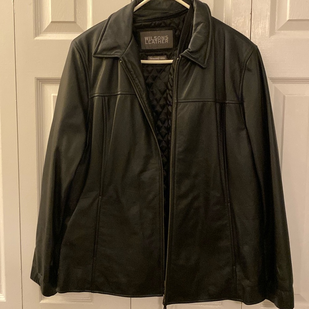 Wilson Leather Women’s Jacket Size Xl Zip out lining